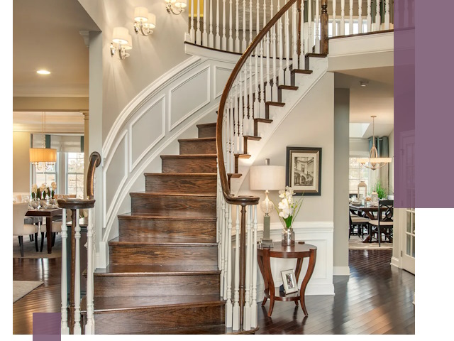 Изготовление лестниц под ключ в Щекине — металлокаркас и отделка