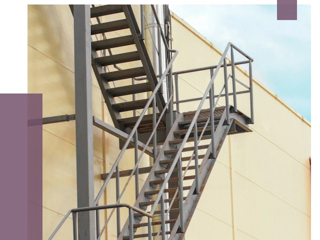 Пожарные лестницы в Щекине от 12350 руб. — монтаж и продажа | ПРОЛЁТ-Екн