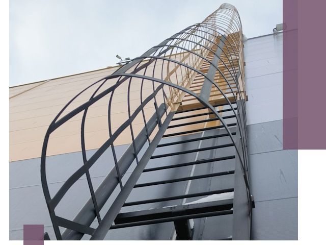 Изготовление и монтаж пожарных лестниц в Щекине профессионально