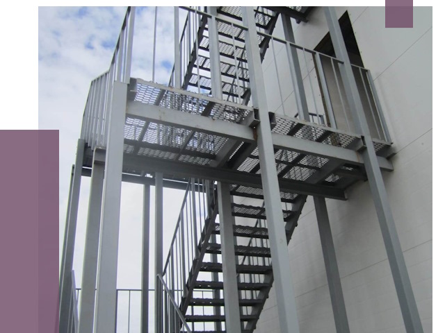 Монтаж пожарных лестниц в Щекине от 7822 руб.