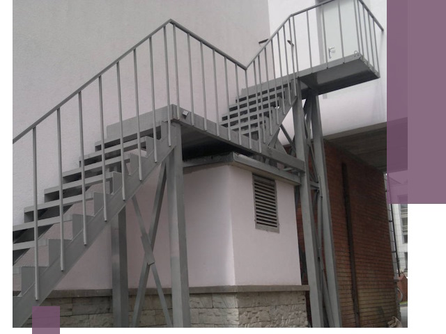 Монтаж пожарных лестниц под ключ в Щекине с гарантией качества