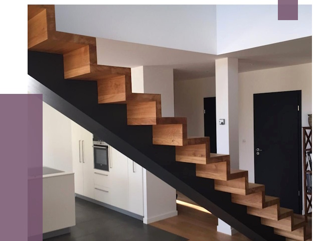 Изготовление деревянных лестниц в Щекине от 87482 руб. | ПРОЛЁТ-Екн