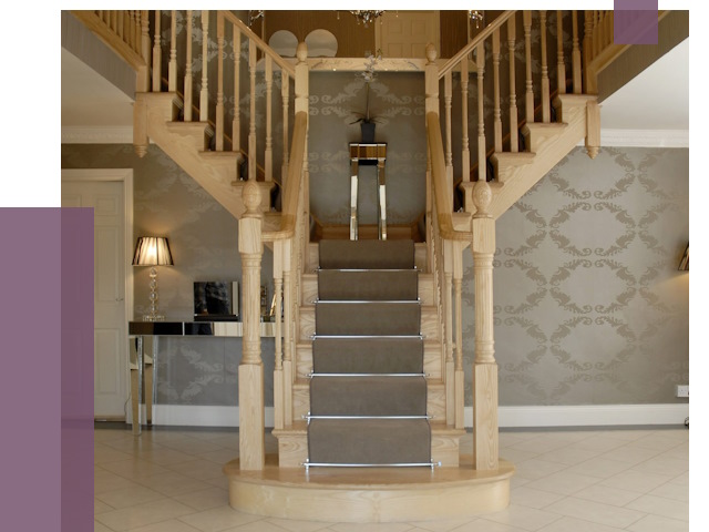 Монтаж деревянных лестниц в Щекине от 7668 руб. 