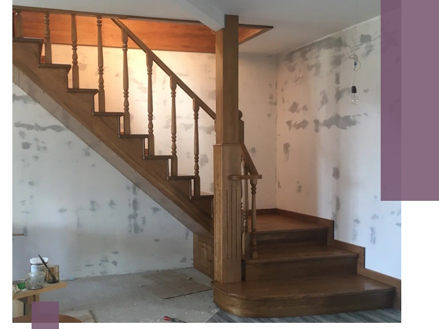 Ремонт деревянных лестниц в Щекине: быстро и качественно