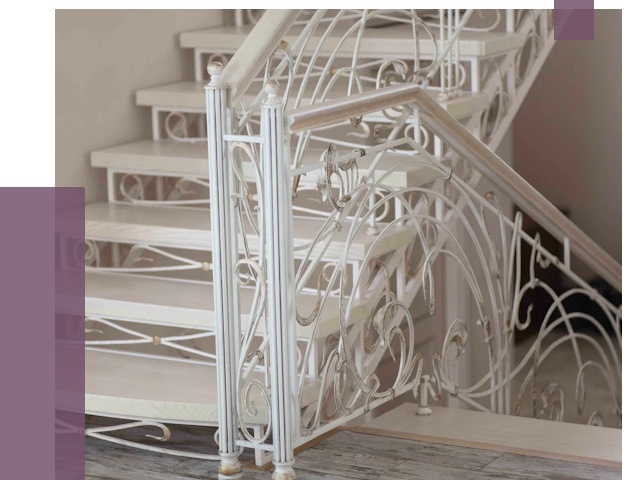 Изготовление кованых лестниц на заказ в Щекине от 87482 руб. | ПРОЛЁТ-Екн