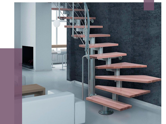 Модульные лестницы в Щекине от 16982 руб. — купить в ПРОЛЁТ-Екн