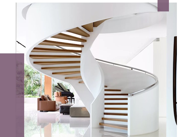 Винтовые лестницы в Щекине под ключ от 48887 руб. | ПРОЛЁТ-Екн