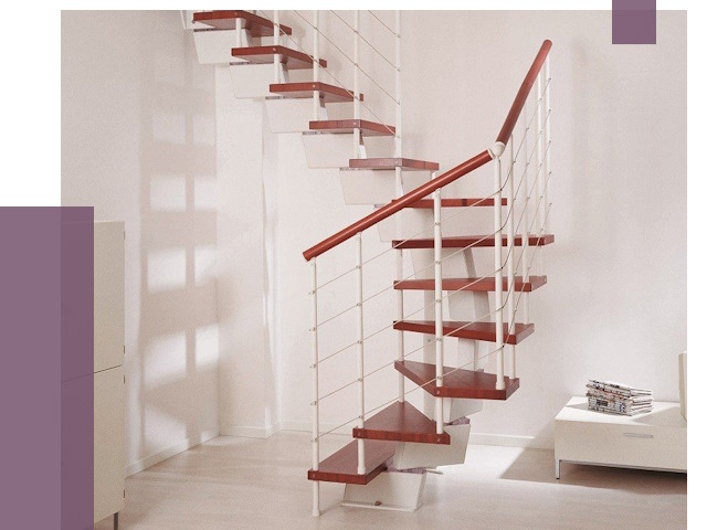 Изготовление лестниц на больцах в Щекине от 9777 руб. | ПРОЛЁТ-Екн