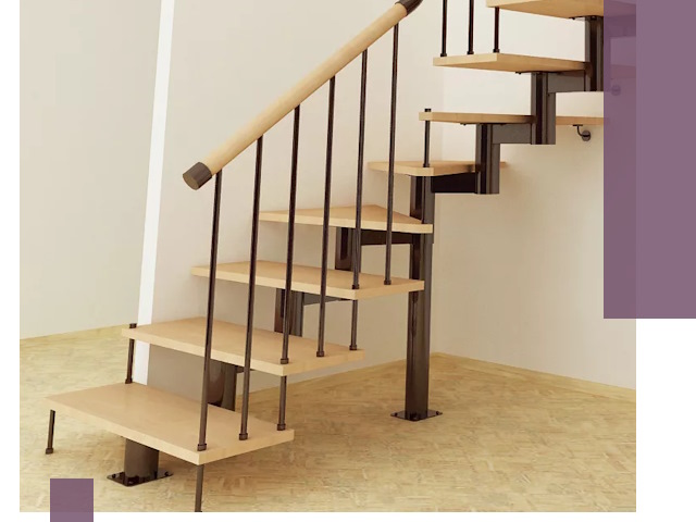 Монтаж лестниц на больцах в Щекине — быстро и надежно