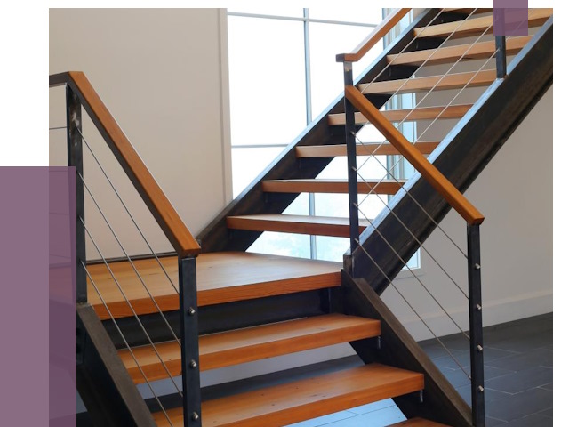 Изготовление лестниц на металлокаркасе в Щекине от 19040 руб. | ПРОЛЁТ-Екн