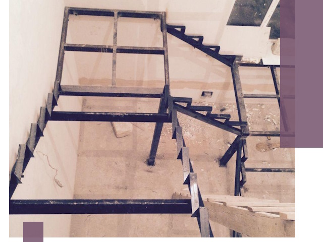 Монтаж лестниц на металлокаркасе в Щекине быстро и качественно