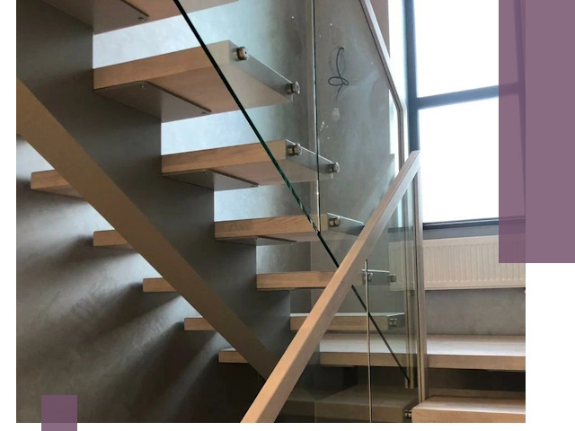 Изготовление лестниц на монокосоуре в Щекине с монтажом и гарантией