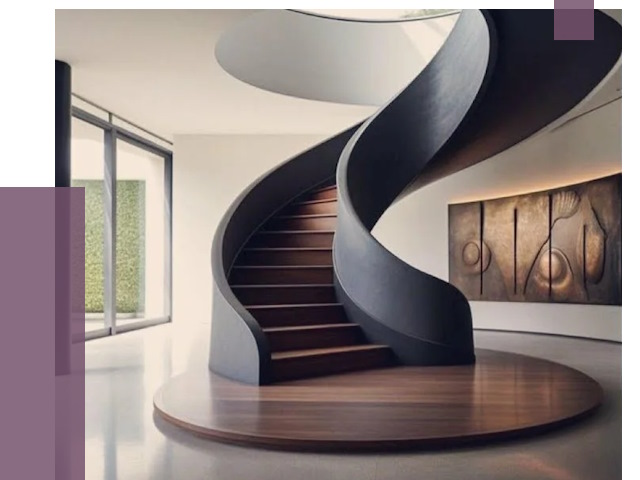 Элитные лестницы под заказ в Щекине от 190402 руб. — ПРОЛЁТ-Екн