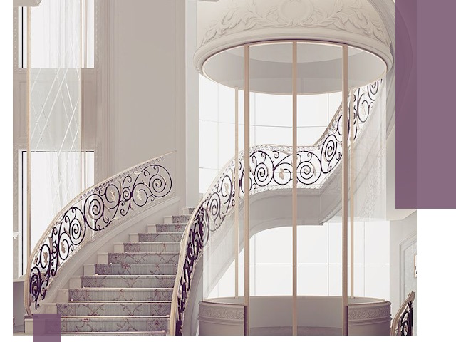 Элитные лестницы на заказ высокого класса в Щекине