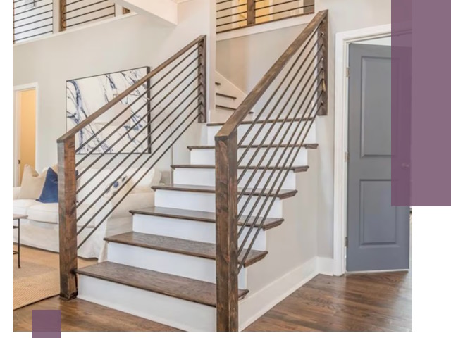 Лестницы для коттеджа под ключ в Щекине — изготовление и монтаж