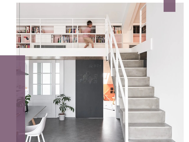 Лестницы для двухуровневой квартиры в Щекине от 177537 руб. | ПРОЛЁТ-Екн