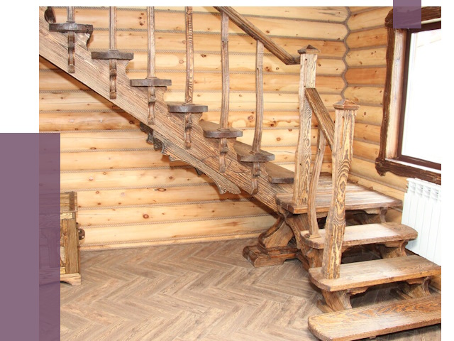 Лестницы в баню в Щекине от 19246 руб. — изготовление | ПРОЛЁТ-Екн