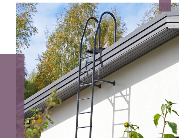 Лестницы на крышу в Щекине от 19246 руб. — монтаж и монтаж ПРОЛЁТ-Екн