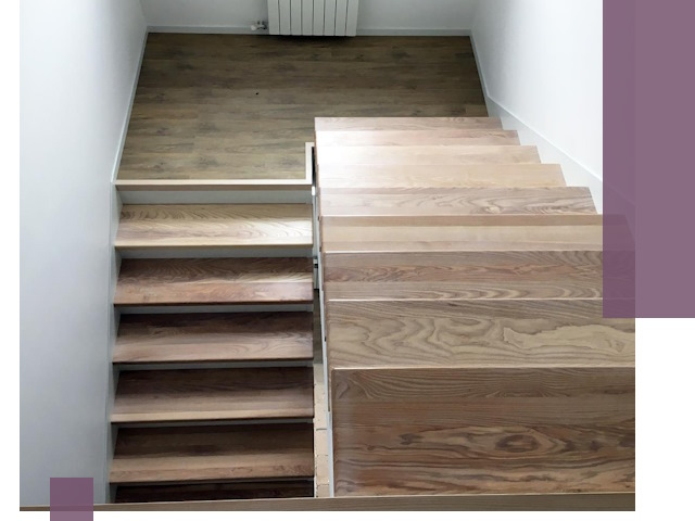 Тонировка лестниц в Щекине: качественно и долговечно