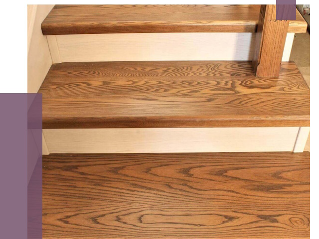 Буковые лестницы под ключ в Щекине от 12608 руб.