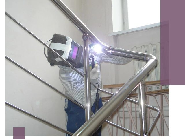 Монтаж перил и ограждений качественно в Щекине