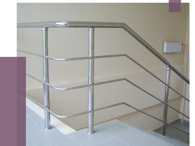 Алюминиевые перила в Щекине от 6381 руб. под ключ | ПРОЛЁТ-Екн