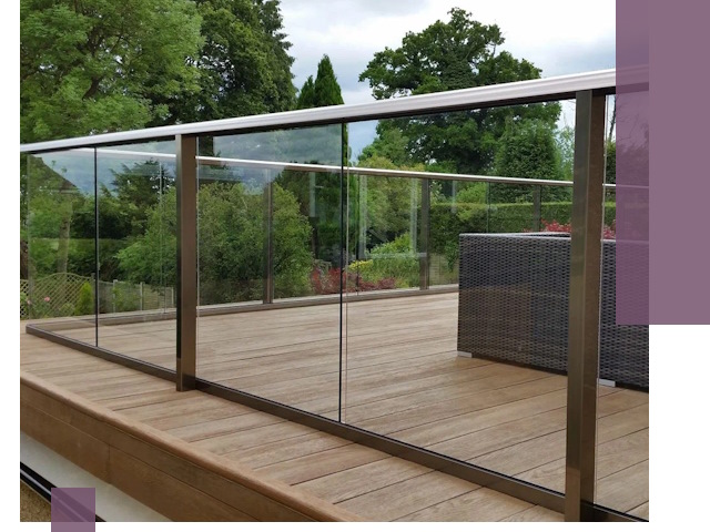 Алюминиевые перила на заказ в Щекине — монтаж и гарантия