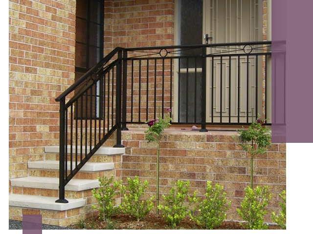 Уличные перила из металла под ключ в Щекине