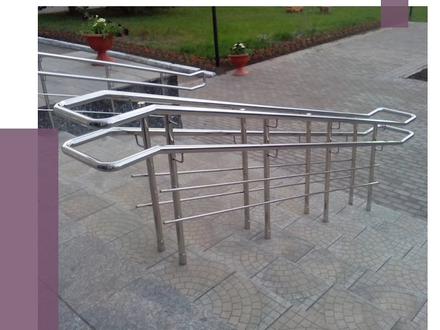 Перила для инвалидов в Щекине от 7637 руб. под ключ | ПРОЛЁТ-Екн