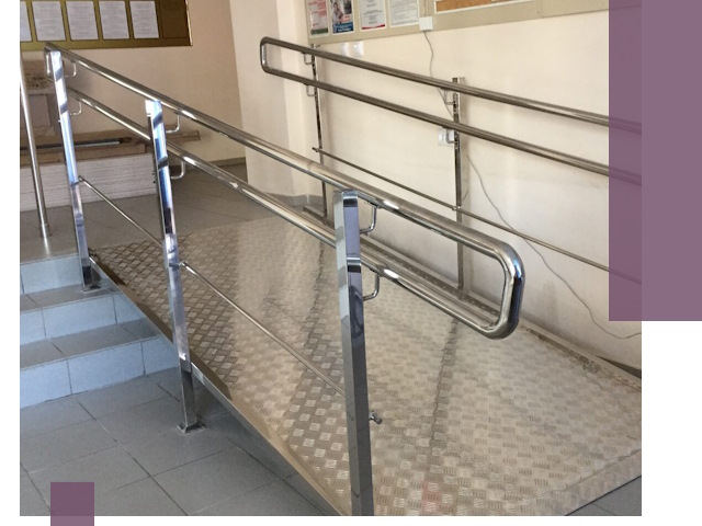 Перила для инвалидов в Щекине — надежные поручни и ограждения