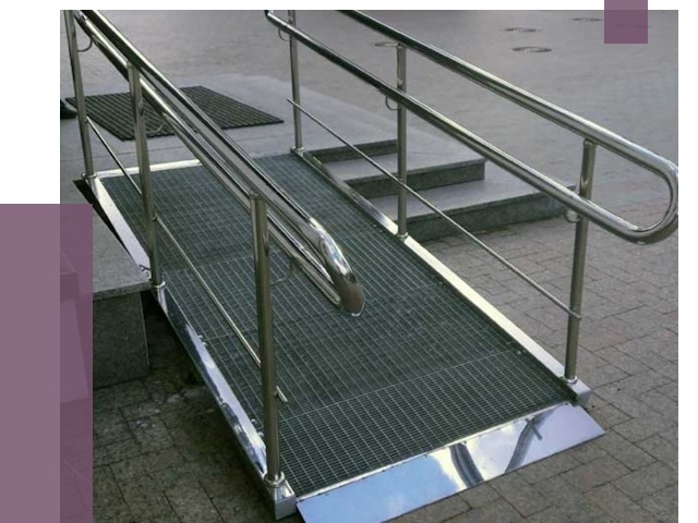 Монтаж пандусов для инвалидов в Щекине от 8666 руб. под ключ | ПРОЛЁТ-Екн