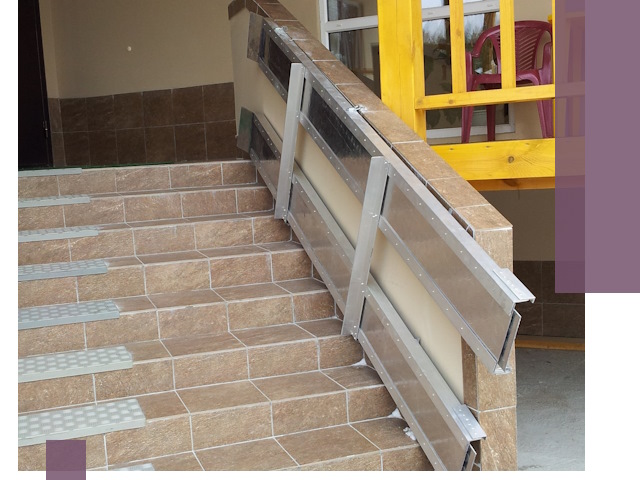 Откидные пандусы под ключ в Щекине — монтаж и демонтаж