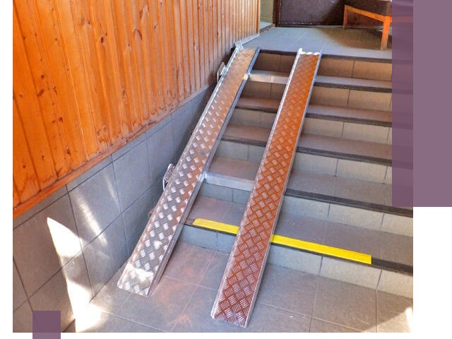 Складные пандусы под заказ и монтаж в Щекине