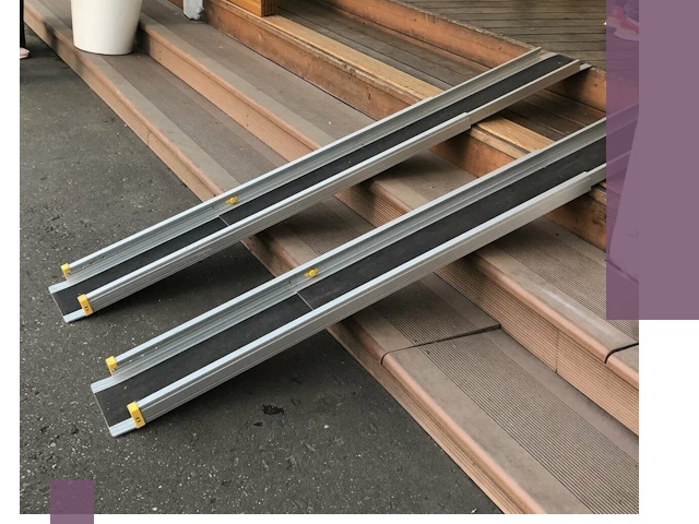 Телескопические пандусы под ключ в Щекине — изготовление и монтаж