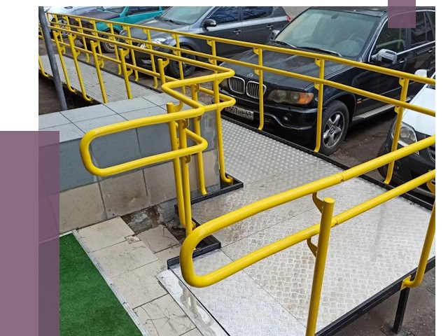 Стационарные пандусы в Щекине от 12350 руб. | ПРОЛЁТ-Екн