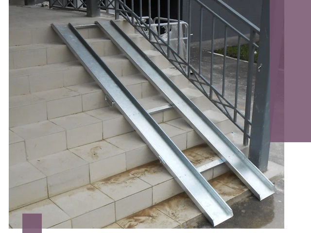 Пандусы для детских колясок в Щекине: изготовление и монтаж