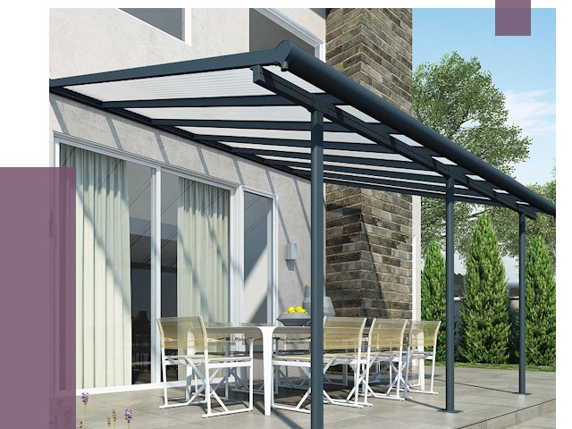 Навесы пристенные в Щекине от 9160 руб. — монтаж и установка | ПРОЛЁТ-Екн