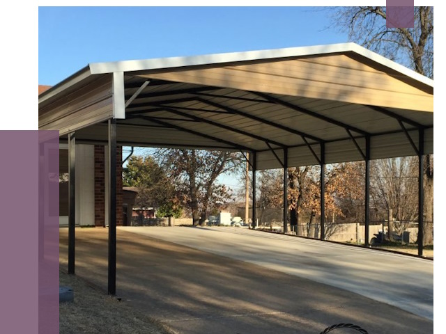 Двускатные навесы в Щекине от 8079 руб.  | ПРОЛЁТ-Екн