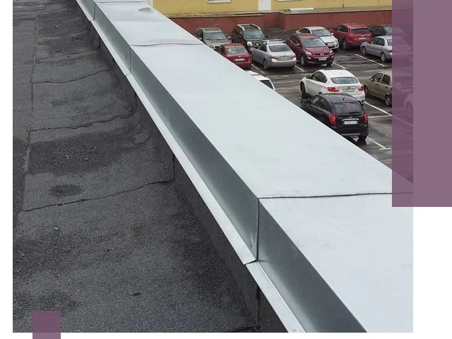 Изготовление парапетов из металла и нержавейки в Щекине