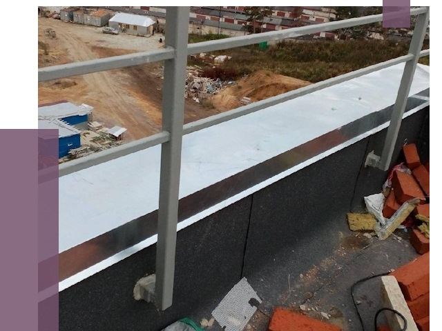 Монтаж парапетов в Щекине от 4323 руб.  | ПРОЛЁТ-Екн