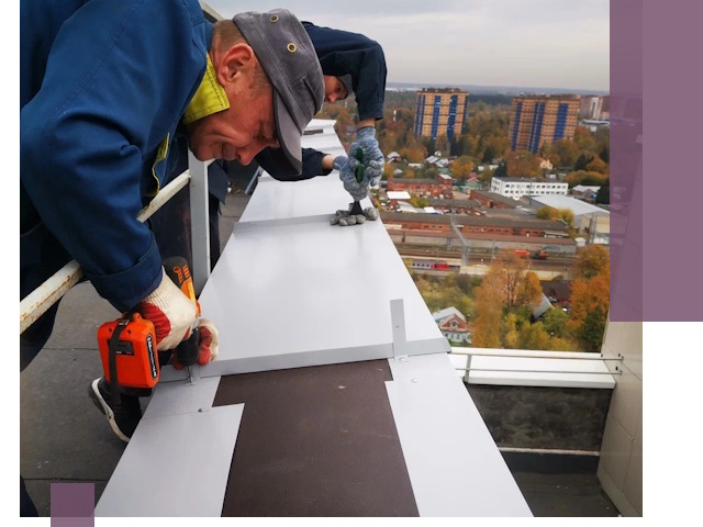 Монтаж парапетов в Щекине — установка прочных металлических ограждений