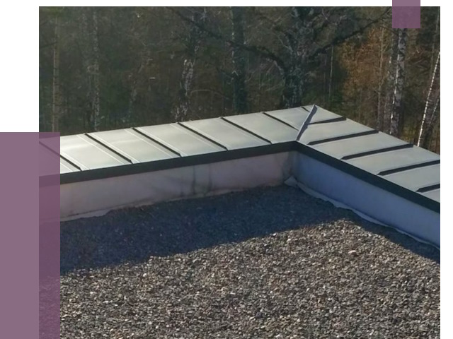 Металлические парапеты в Щекине от 4323 руб. под ключ | ПРОЛЁТ-Екн