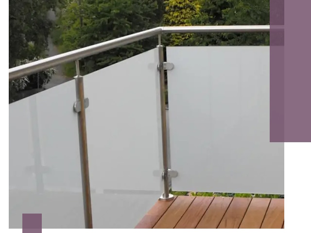 Алюминиевые парапеты для балконов и террас в Щекине