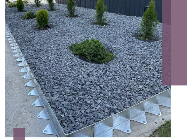 Оцинкованные металлические бордюры под заказ в Щекине