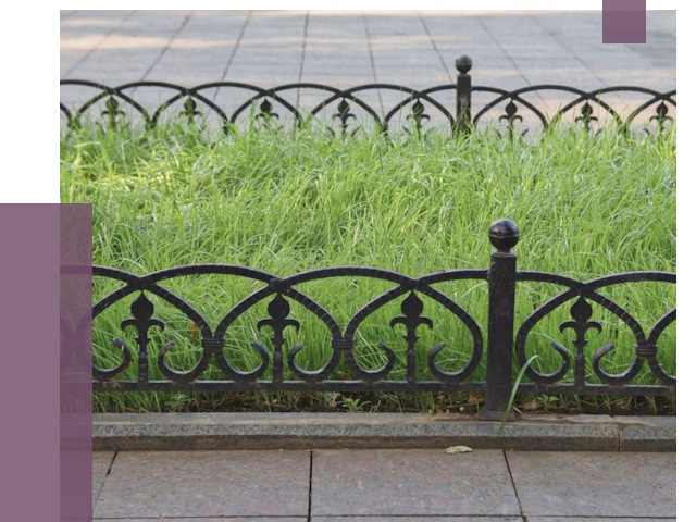 Декоративные металлические бордюры в Щекине от 4323 руб.