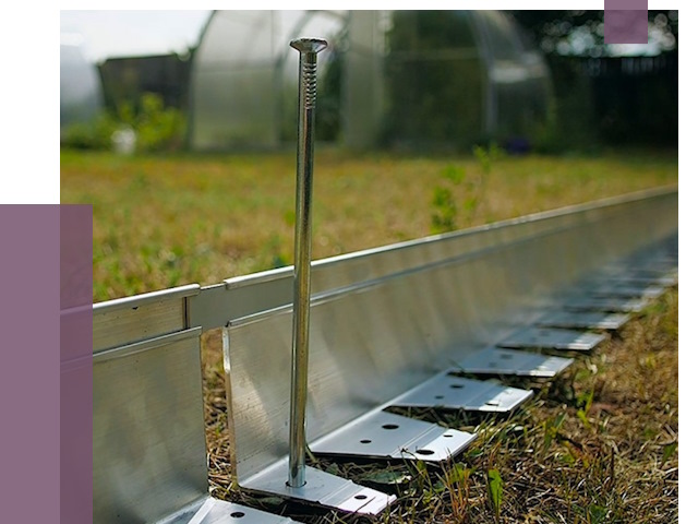 Металлические бордюры для газона в Щекине от 4323 руб. | ПРОЛЁТ-Екн