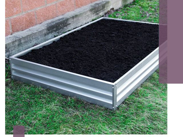 Металлические бордюры для грядок в Щекине: прочность и аккуратность