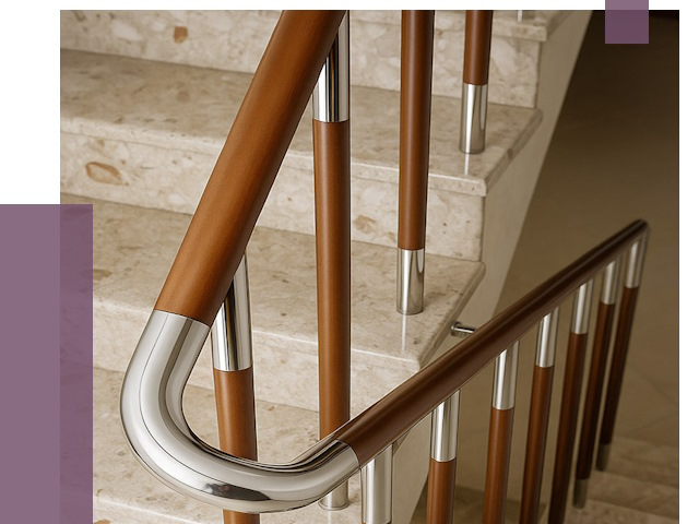 Монтаж поручней в Щекине от 9777 руб. монтаж под ключ | ПРОЛЁТ-Екн