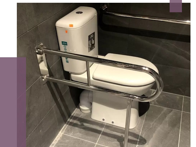 Поручни для санузлов в Щекине от 4323 руб.  | ПРОЛЁТ-Екн