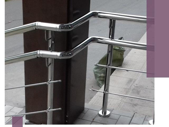 Монтаж поручней из нержавеющей стали в Щекине качественно и быстро